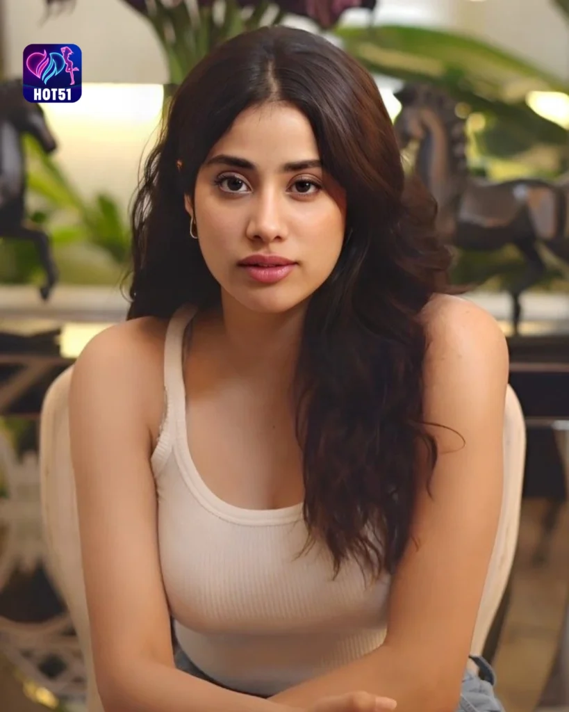 Stunning Jhanvi Kapoor Photos on HOT51 App 